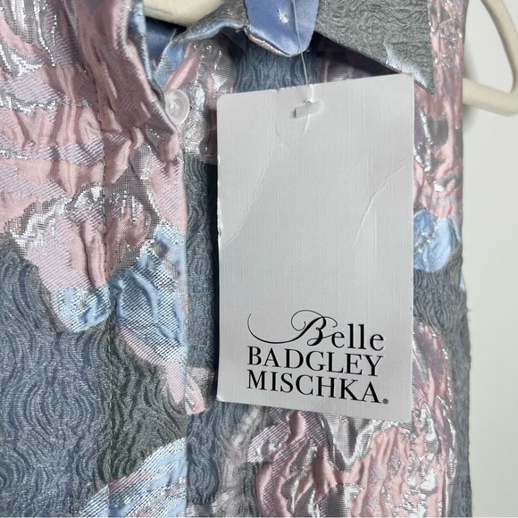 BADGLEY MISCHKA Darcy Maxi Dress in Dove. Size 6 - Picture 13 of 14